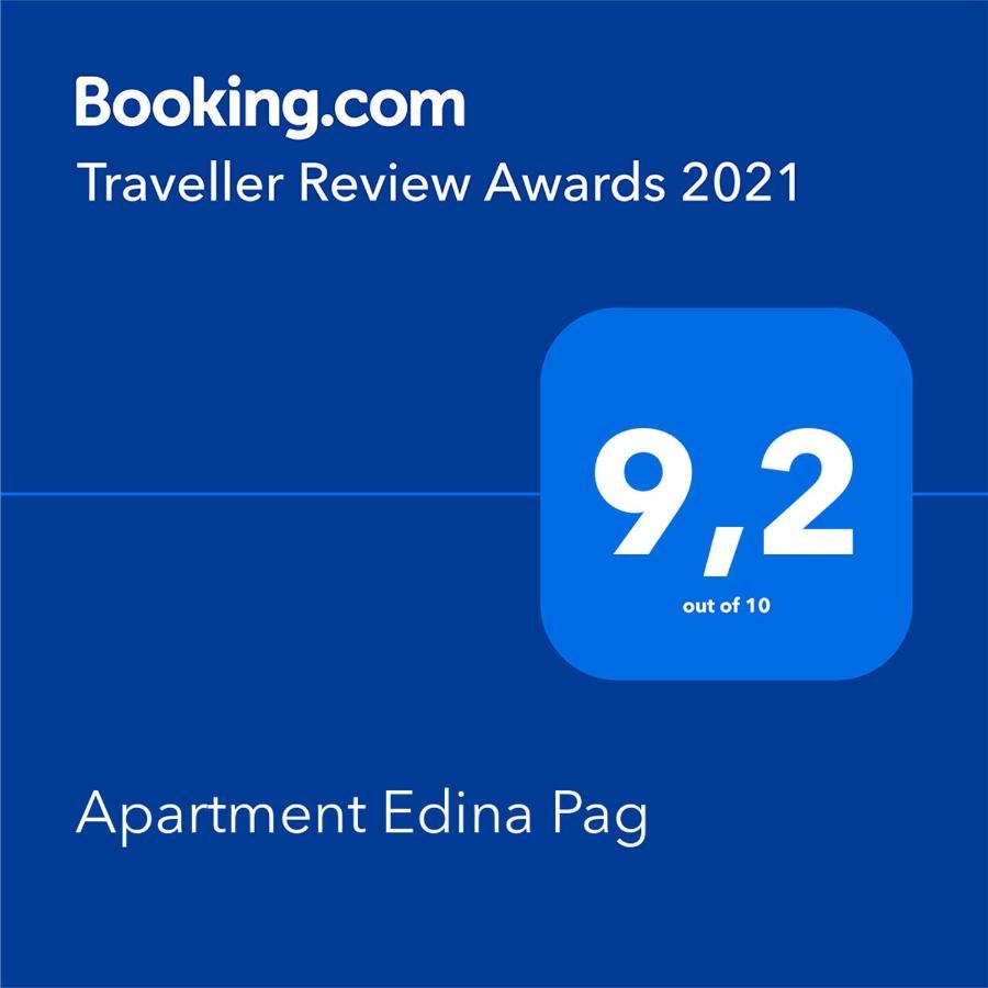 Apartment Edina Pag Pag Town Dış mekan fotoğraf